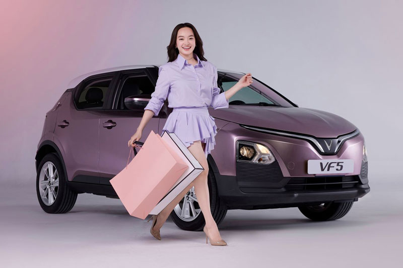 VinFast VF 5 Plus – Mẫu xe đầu tiên hoàn hảo cho khách hàng trẻ